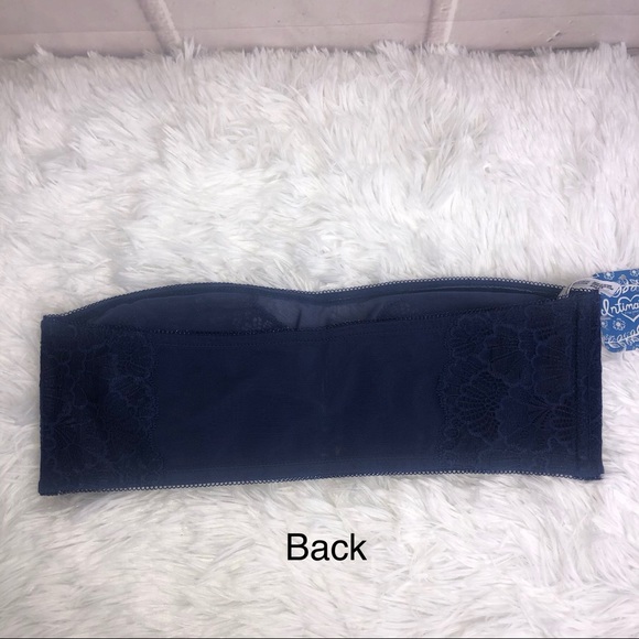 Intimately Free People Blue Malinda Bandeau Bra - Picture 6 of 12